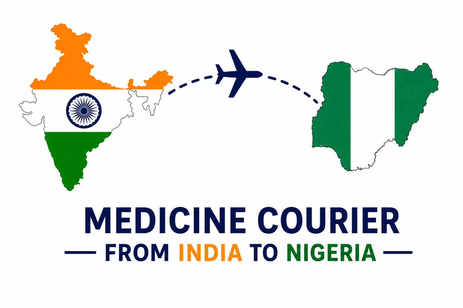 Medicine Courier from India to Nigeria - Doorstep Pickup